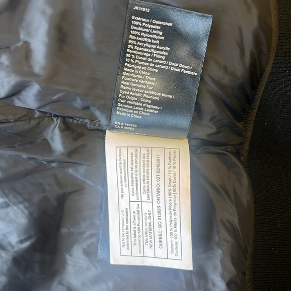 NB Series North America by Nicole Benisti Fur Trim Jacket N174-14 - Picture 5 of 8